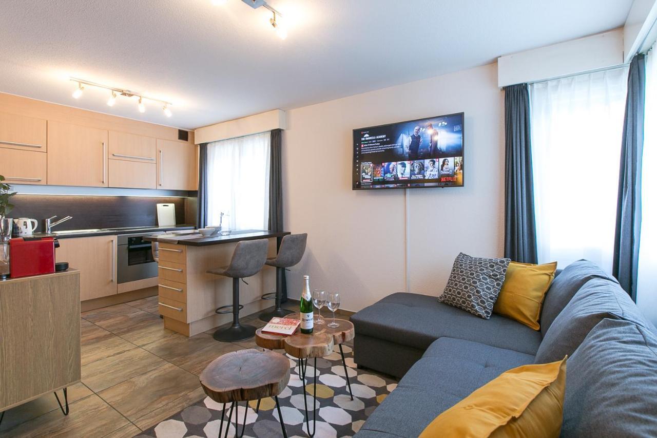 Spirit Apartments - Studio 2 - Kueche - Parkplatz เอนเกลเบิร์ก ภายนอก รูปภาพ